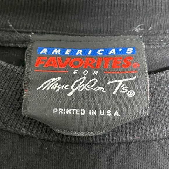 America's Favorites For Magic Johnson T's Chicago Bulls T-Shirt Sz M - Picture 4 of 5